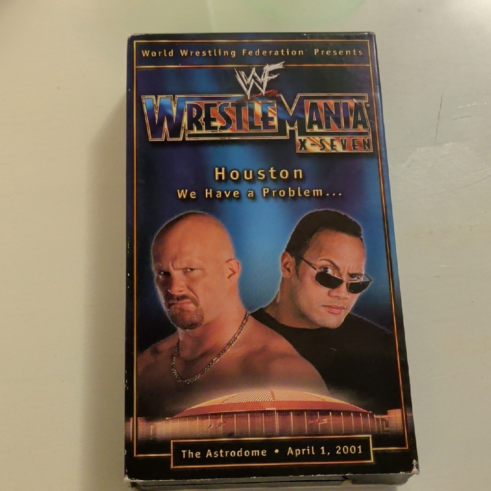 WrestleMania X-Seven VHS Tape